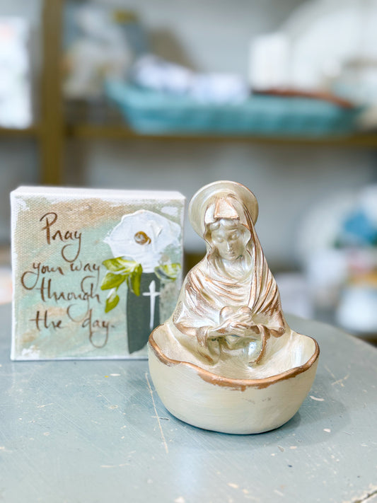 A Mother’s Grace Trinket Dish- Taupe