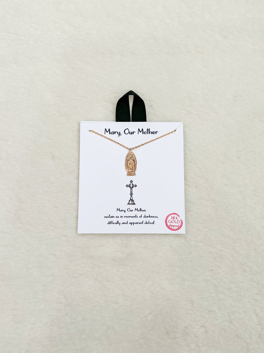 Mary, Our Mother Necklace