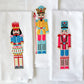 Chenille Nutcracker Tea Towel