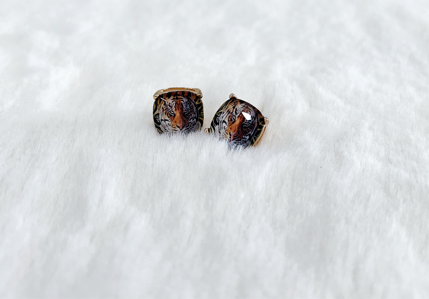 Tiger Gold Studs