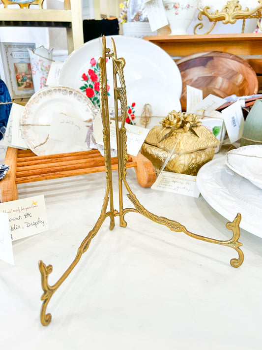 Golden Vintage Easel