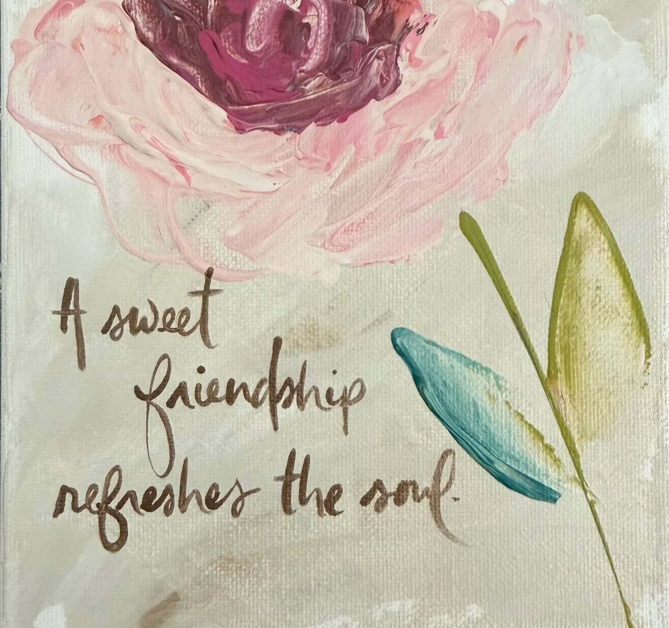 4x4 A Sweet Friendship Refreshes the Soul Coaster
