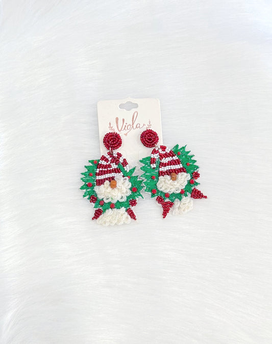 Christmas Santa Earrings