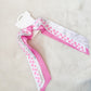 Valentine Streamer- Pink/White