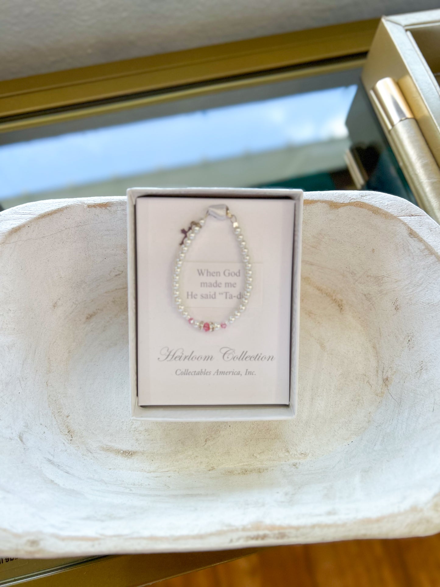When God Made Me Baby Bracelet