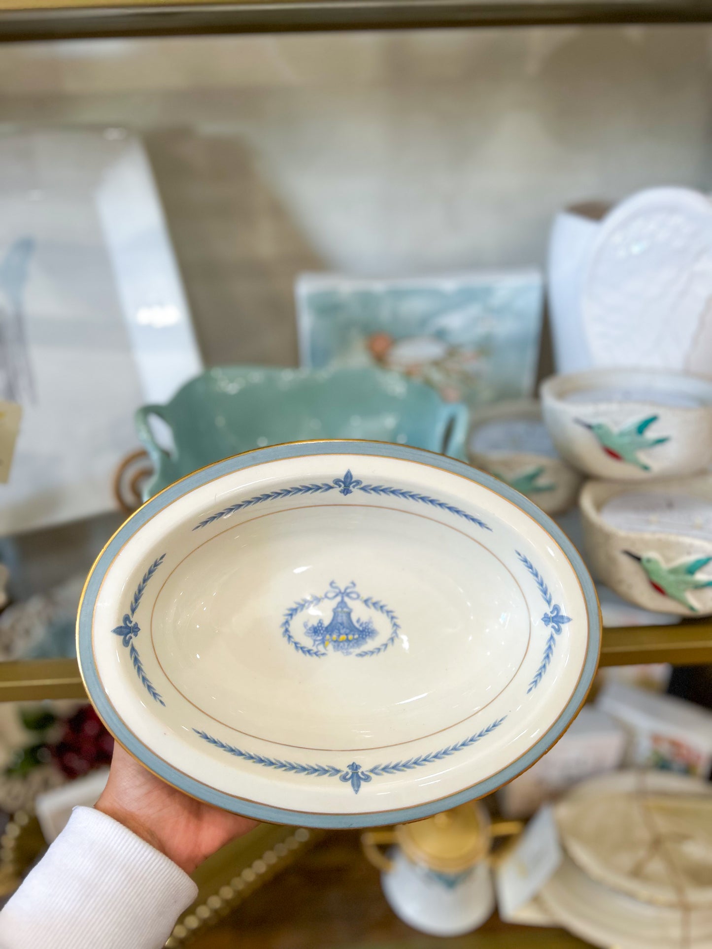 The Blue Laurel Bowl
