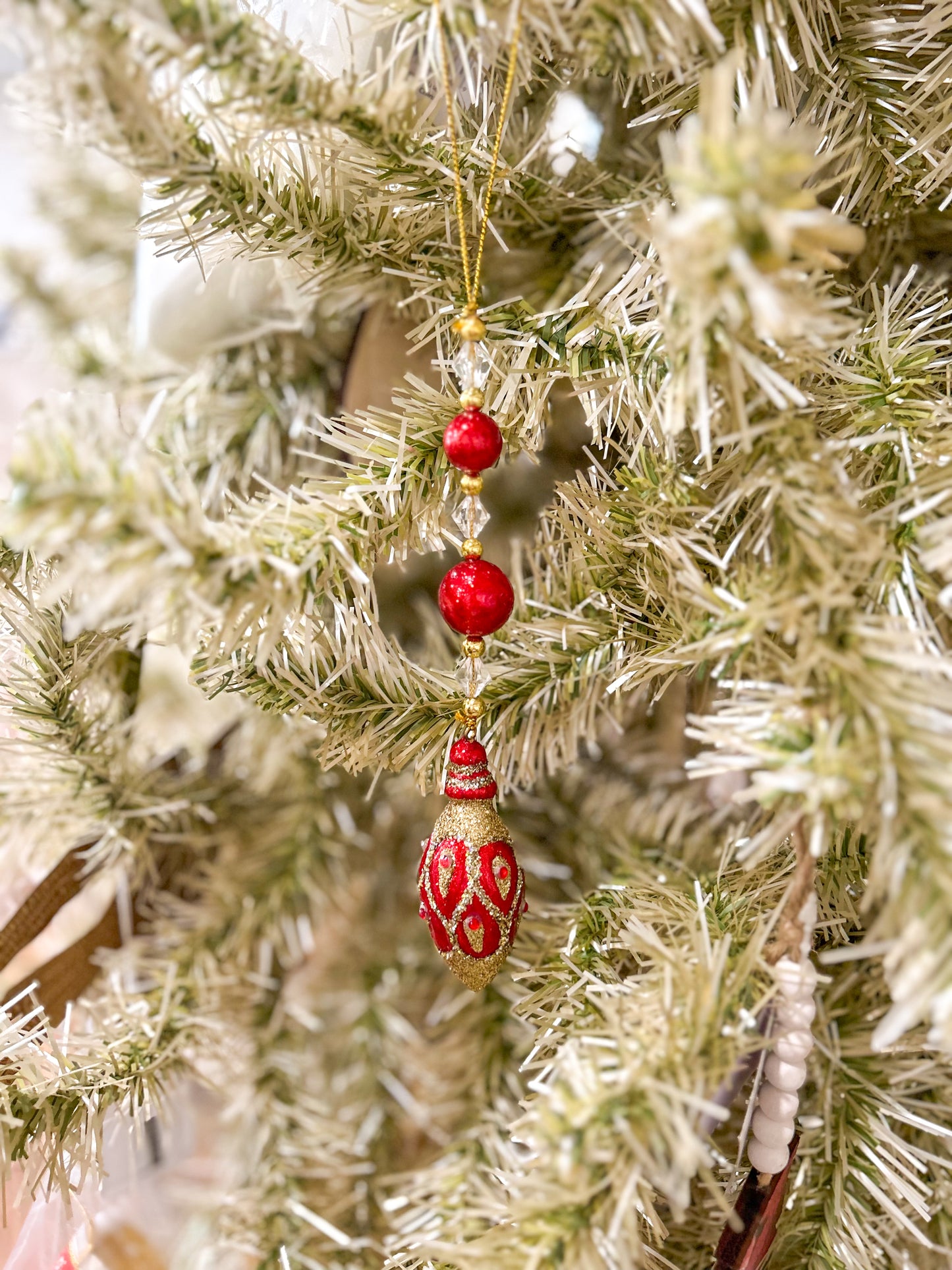 Holiday Glitz Drop Ornament