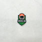 Patch-American Orange Football Helmet