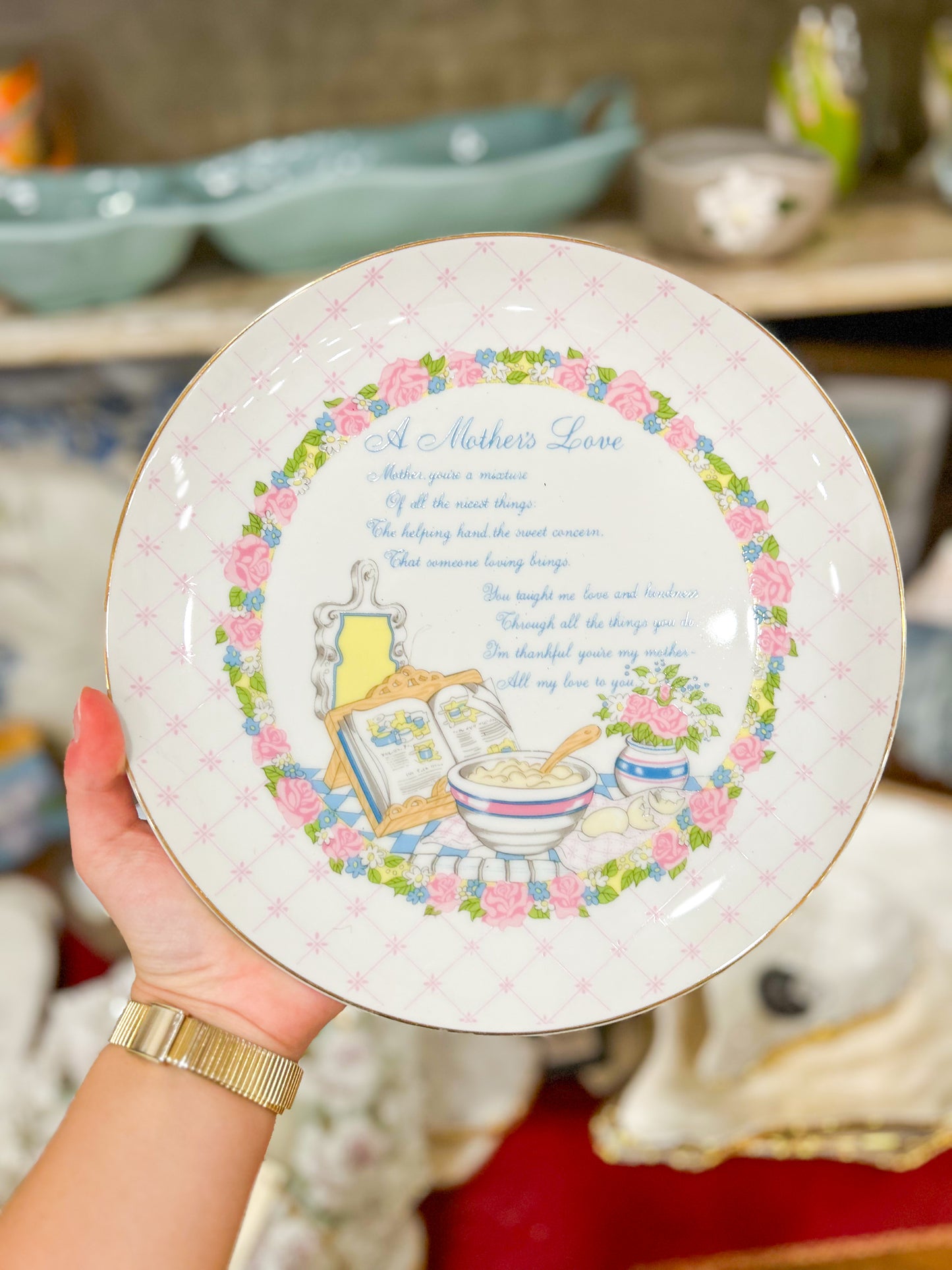 A Mother's Love Decorative Plate