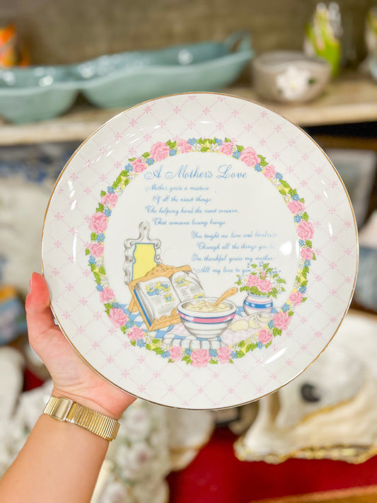 A Mother's Love Decorative Plate