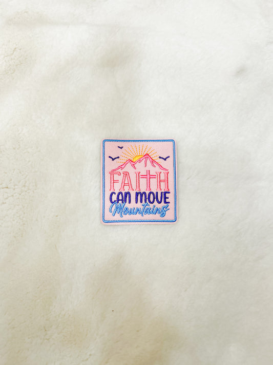 Patch- Faith Can Move Mountains