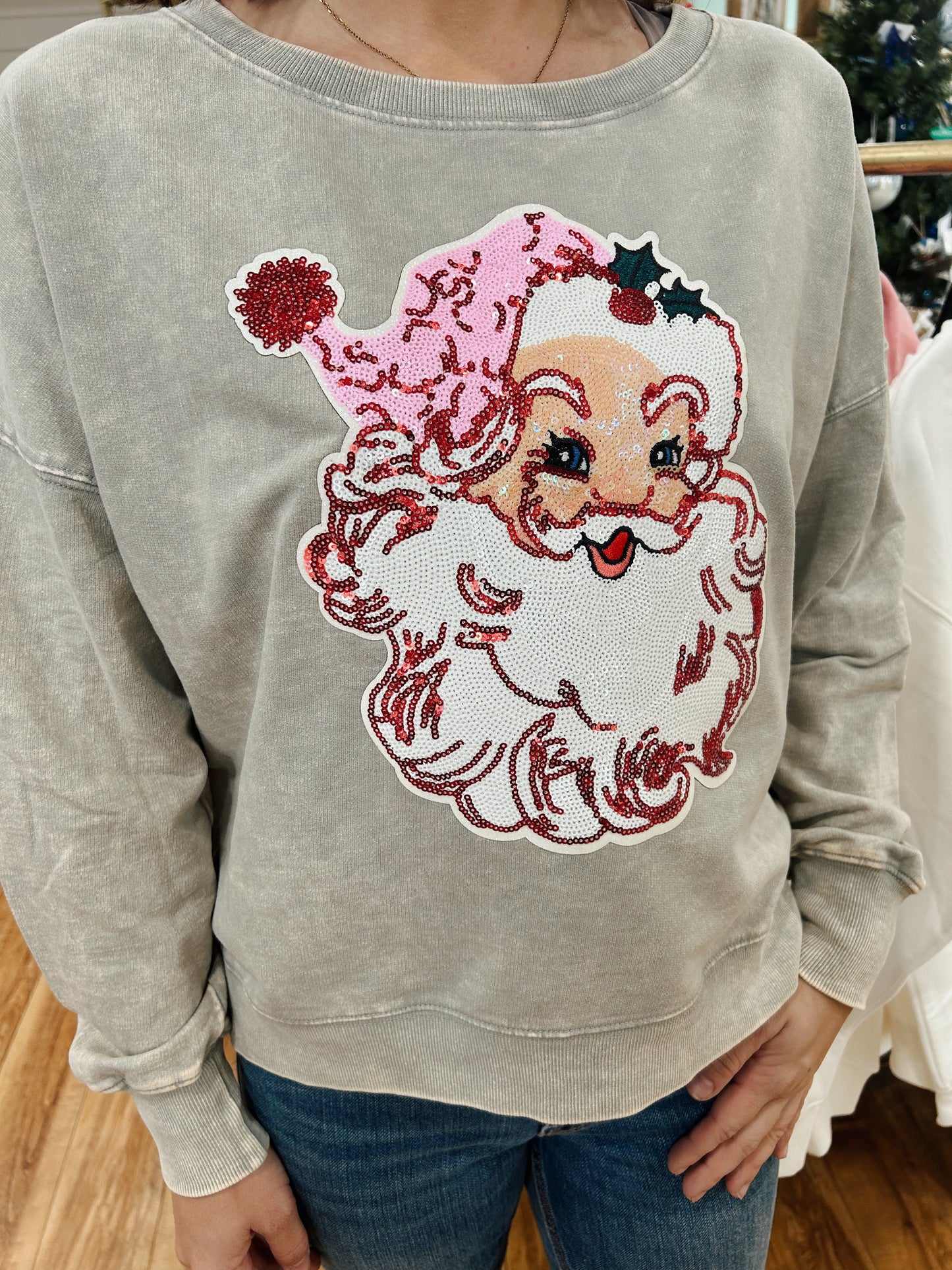 Vintage Santa Sweatshirt