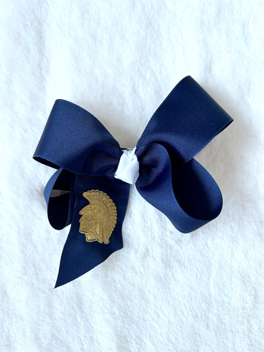 Rose Classic Bow with School Mascot