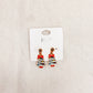 Candy Land Mini Christmas Tree Dangle Earrings
