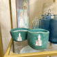 4oz Tiffany Blue Chapel Pottery Candle -Lavish