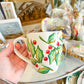 Mistletoe and Holly Christmas Mug