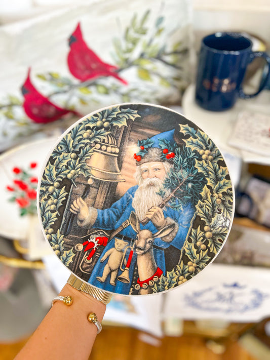 The Old World Santa Plate