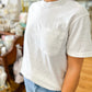 White Pocket T-Shirt Comfort Colors