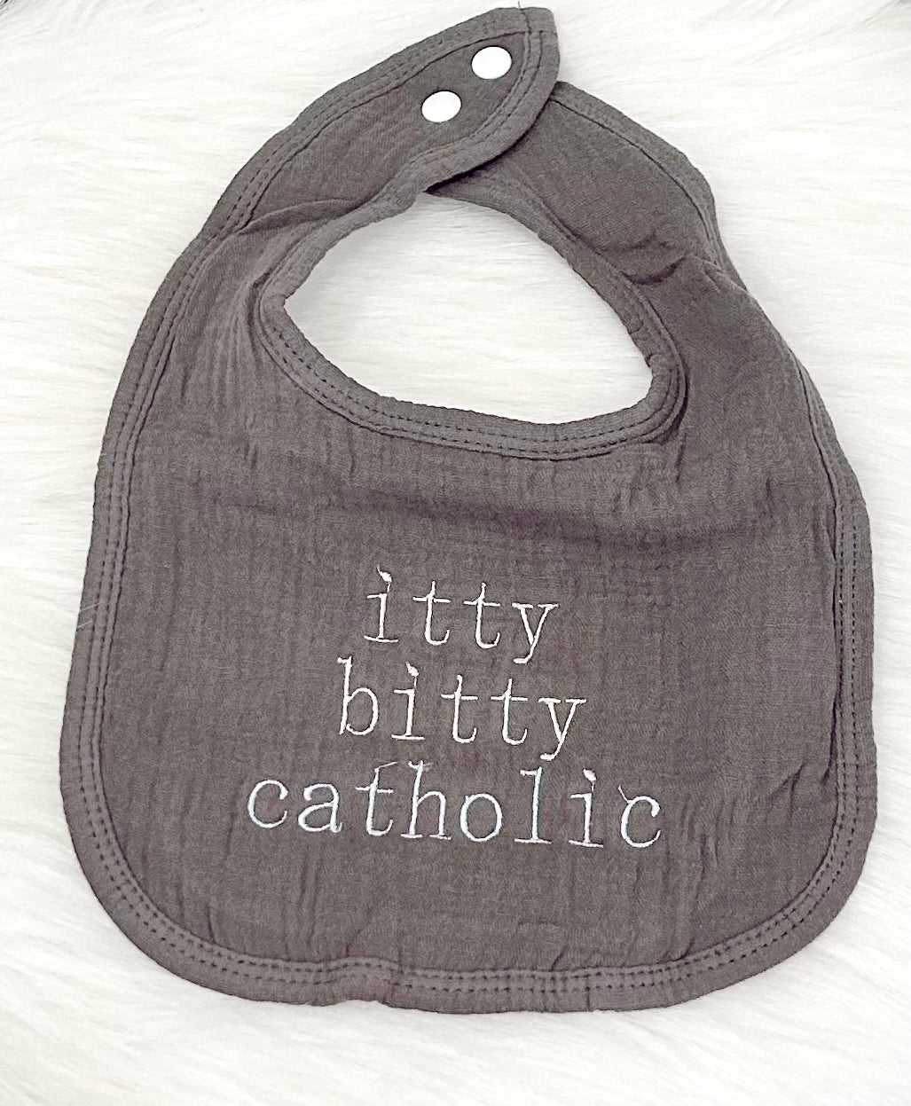 Itty Bitty Catholic Bib