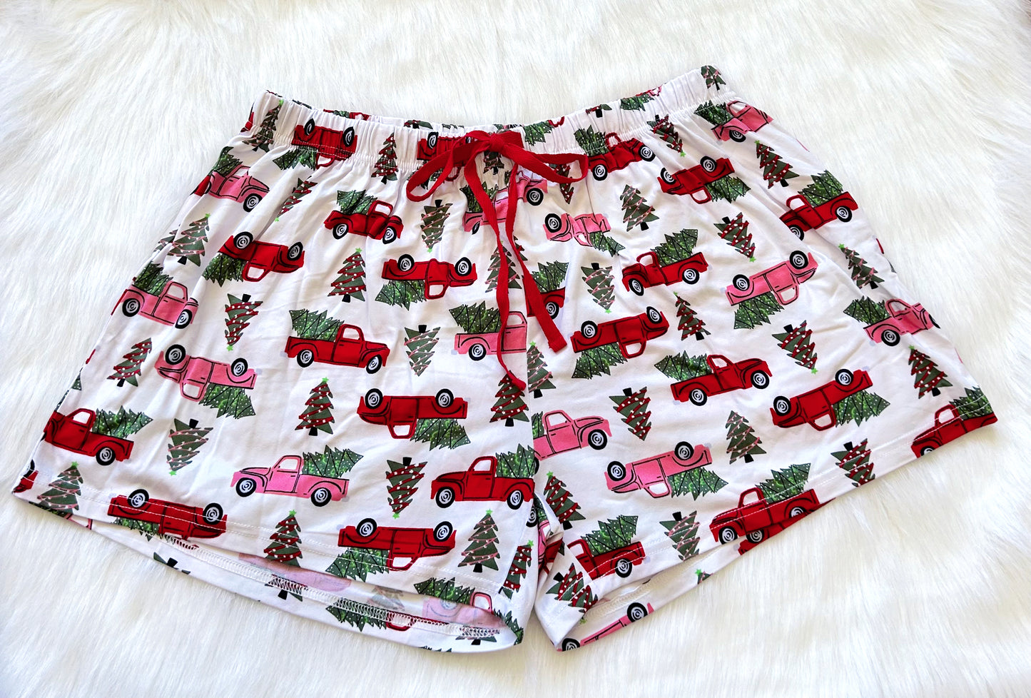 Women's Home for the Holiday Sleep Shorts