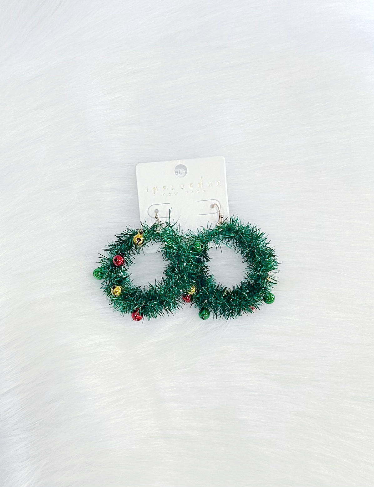 Christmas Wreath Earrings