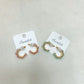 Everly Pearl Hoop Earrings