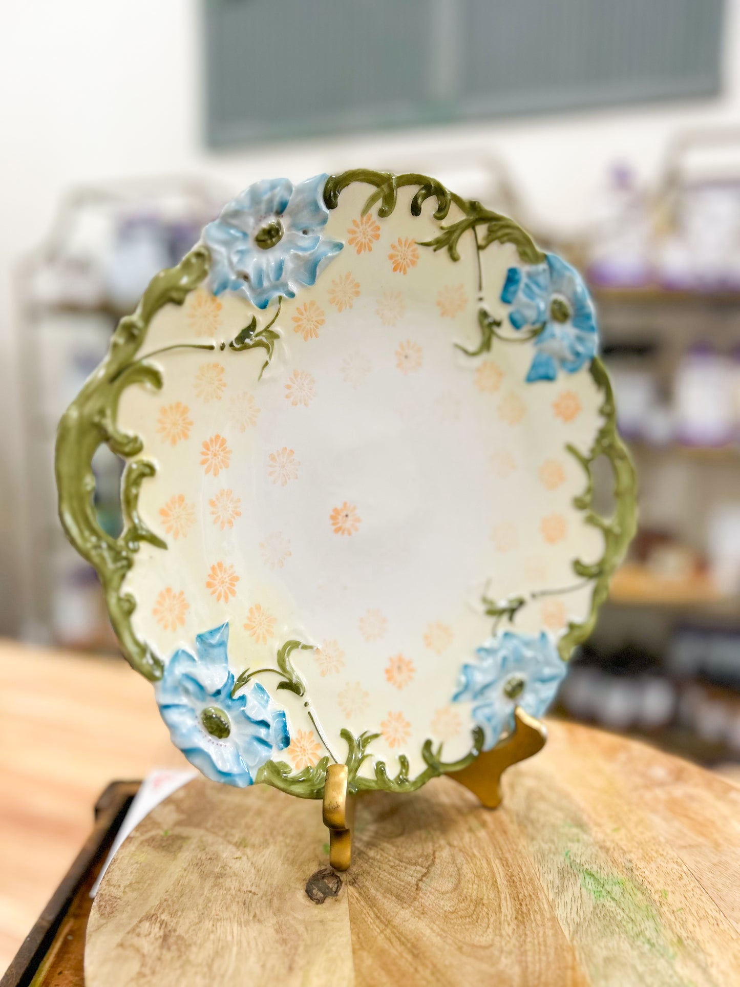 Garden Gate Morning Plate