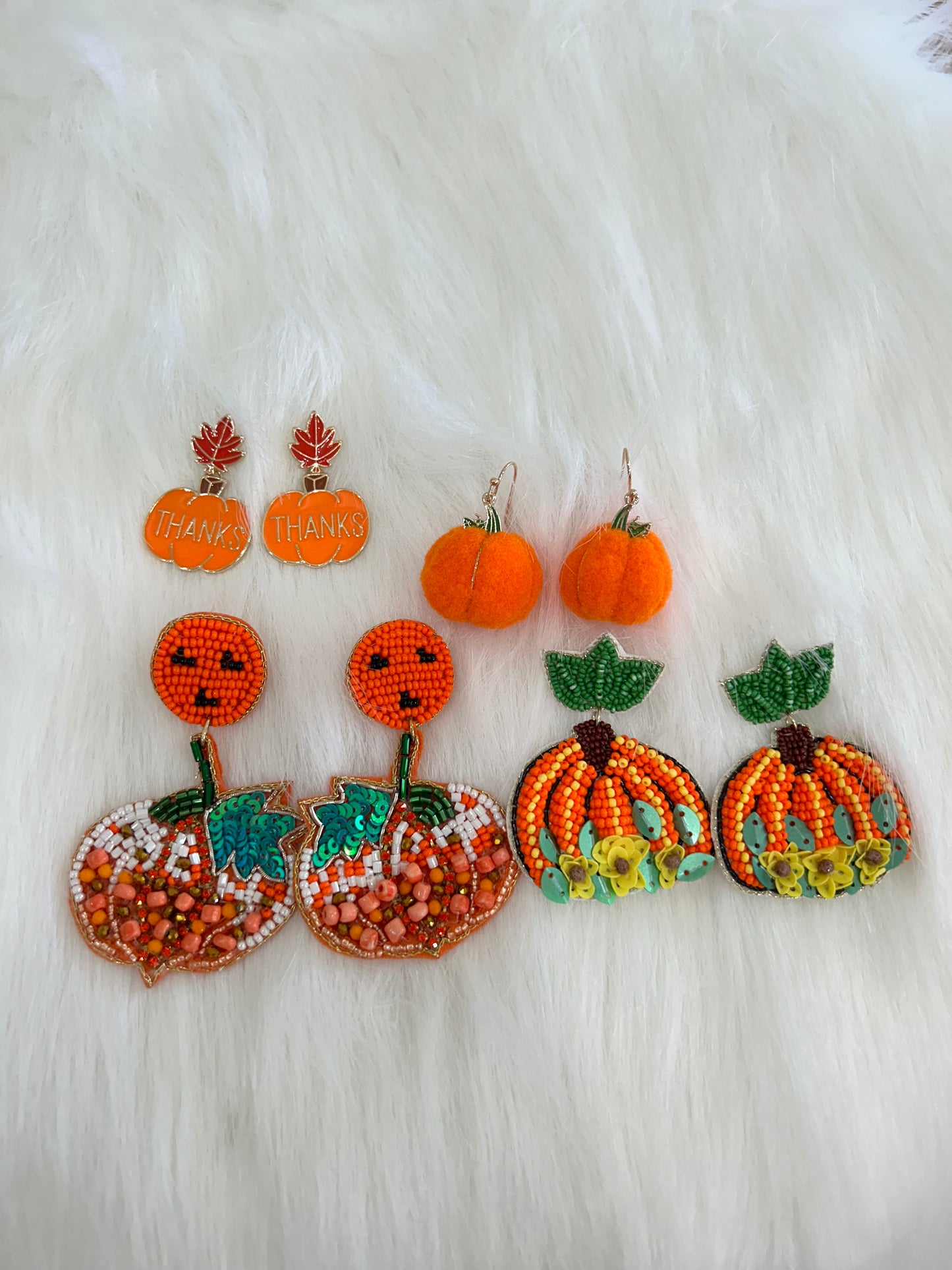 Pumpkin Patch Earrings