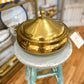 Gilded Brass Domed Server