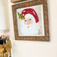 Saint Nick Santa 2026 Framed Art 12x12