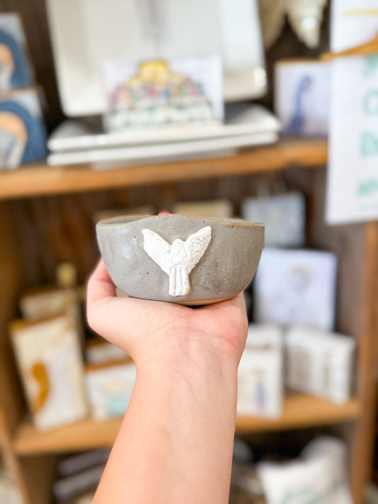 7oz Grey Angel Pottery Candle Lavish