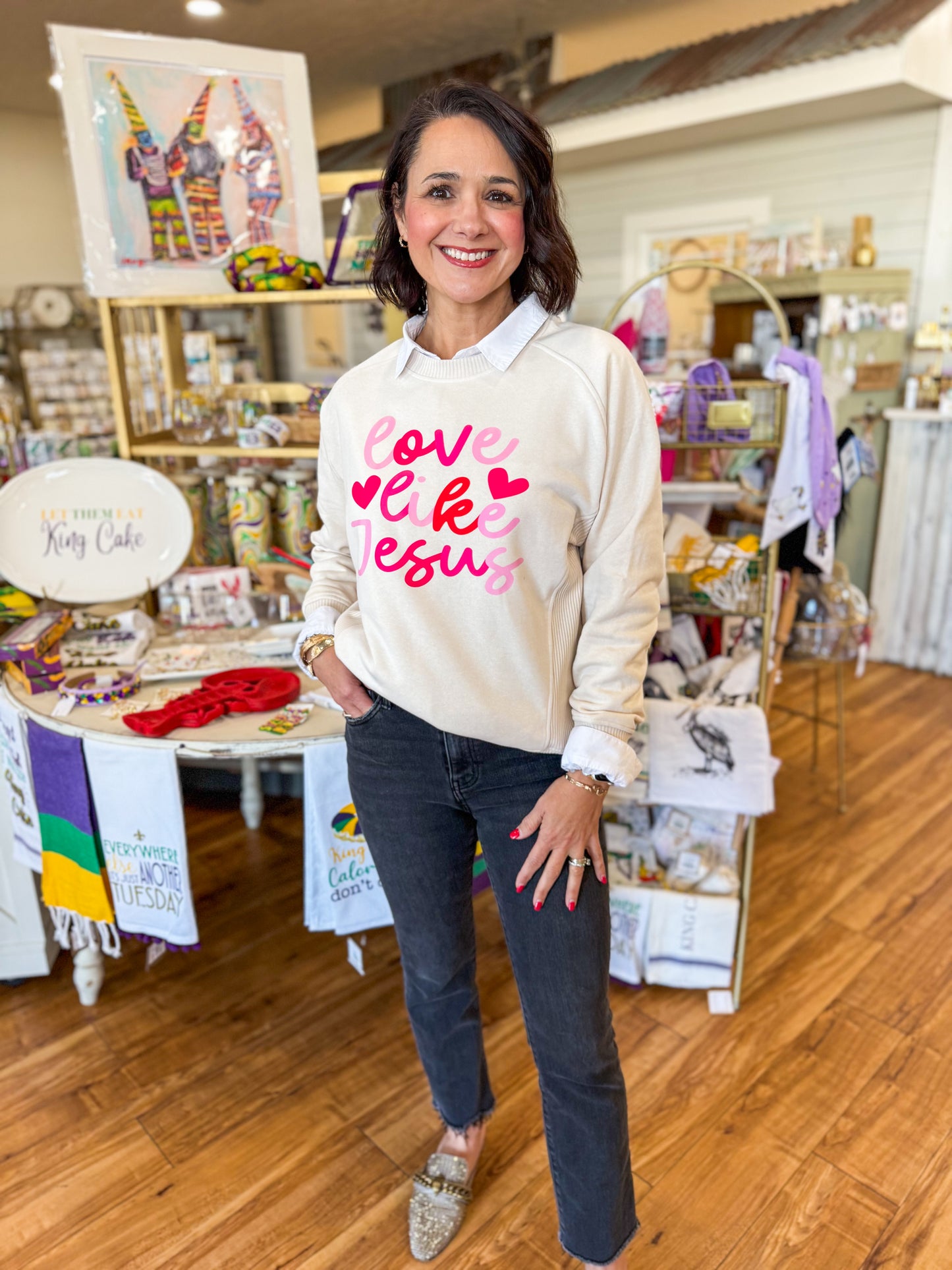 Sample- Love Like Jesus Sweatshirt