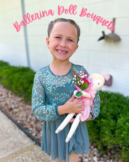 Ballerina Blooms Bouquet (Doll Sold Separately)