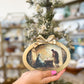 The Holy Family Nativity Frame with Bow