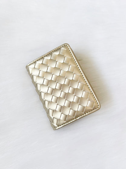 Quilted Flip Wallet