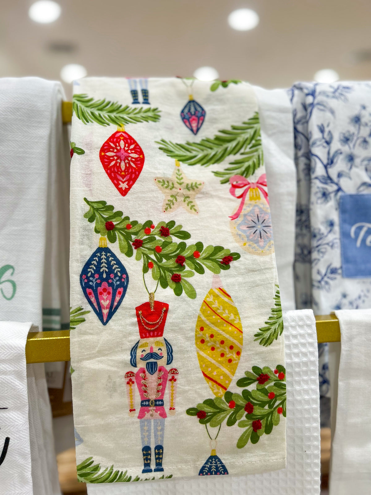 Festive Nutcracker Hand Towel