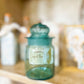 Small Turquoise Vintage Canister