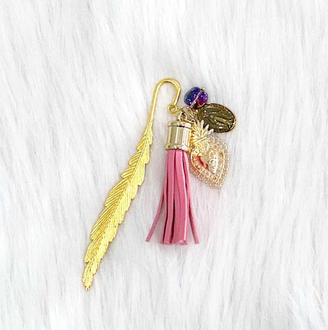 Feather Tassel Bookmark