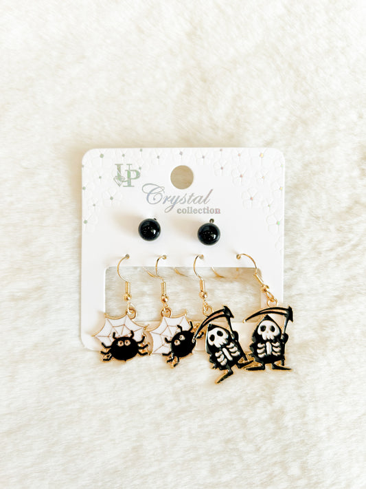 Spider Earring Set