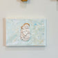 Madonna & Child on 5x7 Light Mint Canvas