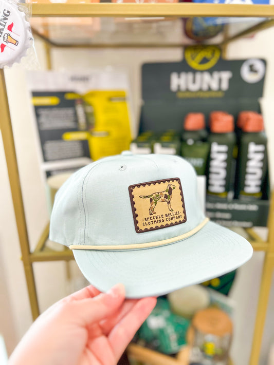 Camo Dog Khaki Patch Rope Hat