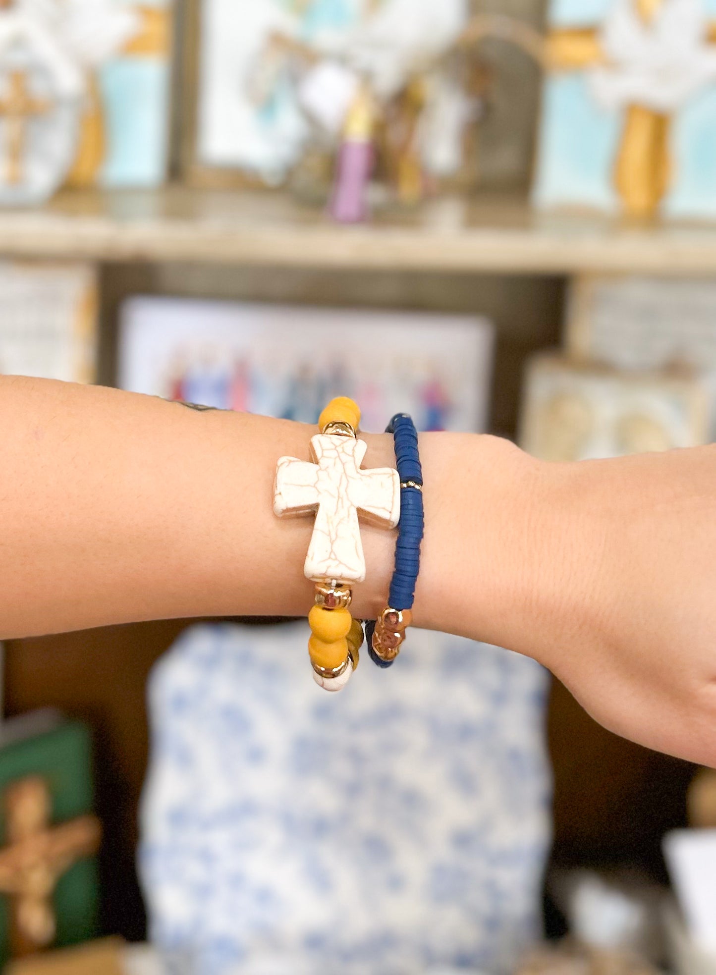 Sacred Heart Bracelet Set