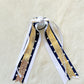 Victory Wave Gold/White/Navy Streamer