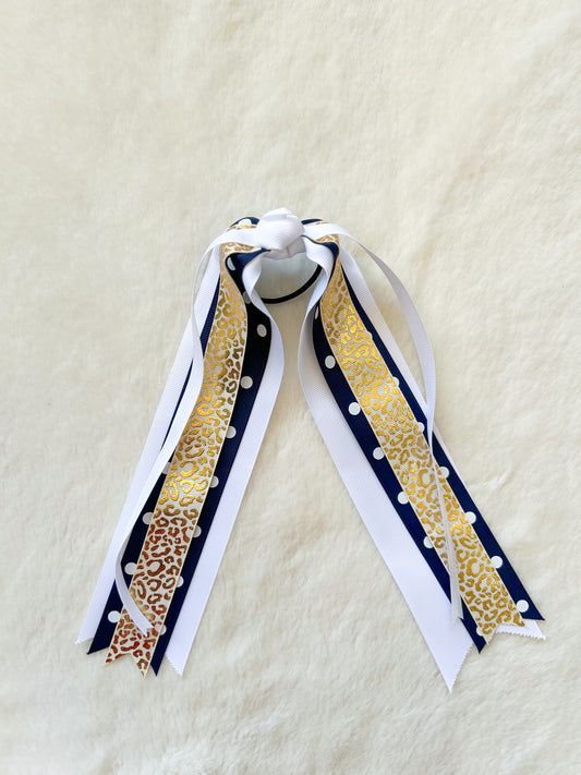 Victory Wave Gold/White/Navy Streamer