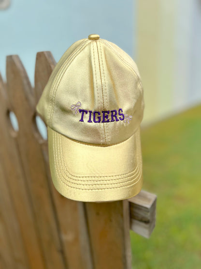 Metallic Gold LSU Hat