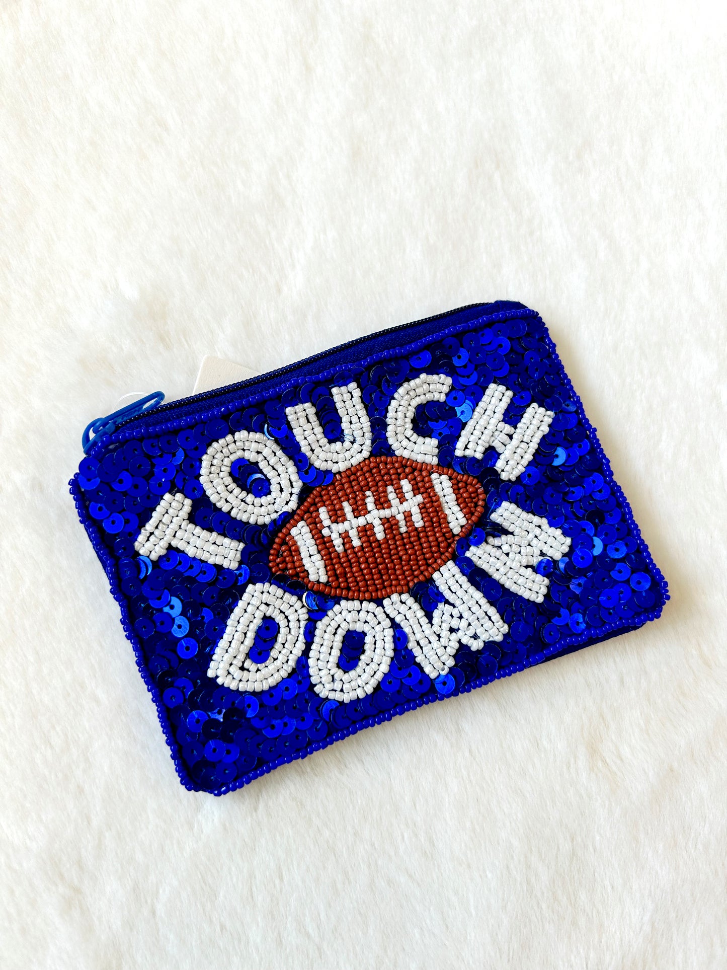 Mini Touchdown Sequin Bag