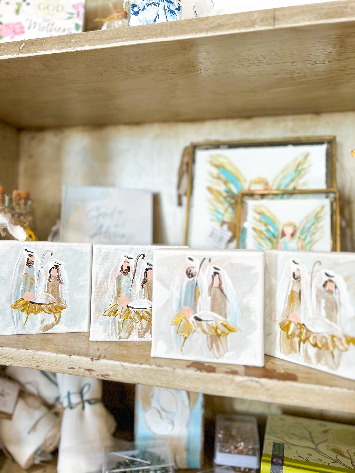Gospel News 4X4 Oh Holy Family Canvas Art