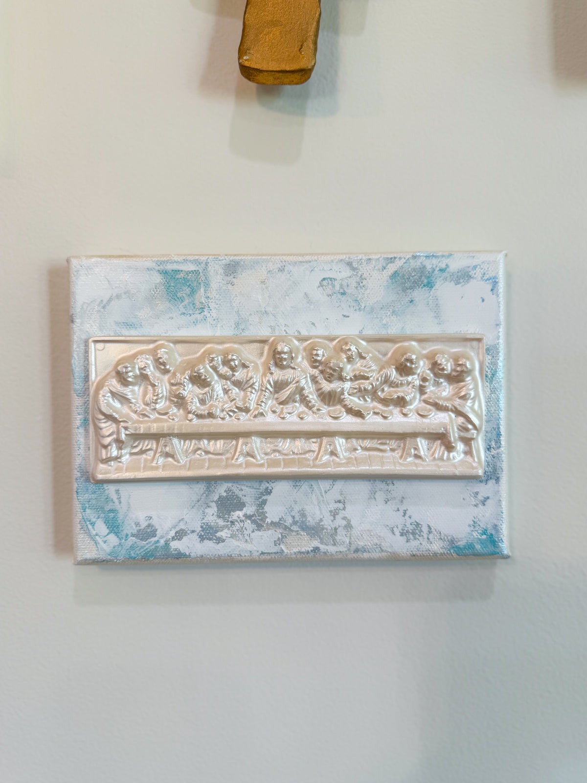 Gathered in His Name- Last Super on 5x7 Mint Canvas