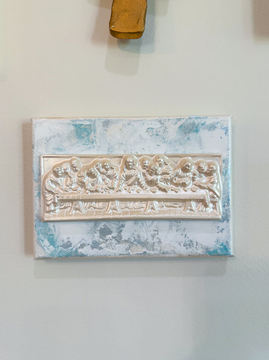 Gathered in His Name- Last Super on 5x7 Mint Canvas
