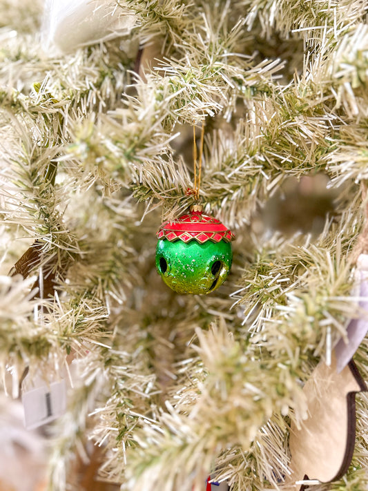 Polar Express Bell Ornament- Green